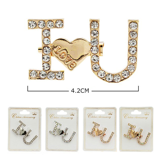 Love You Brooch (12 units)