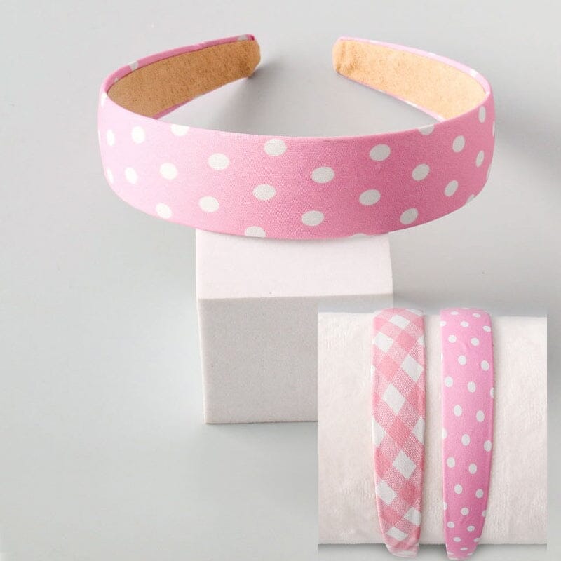 Pink Pattern Headband (12 units)